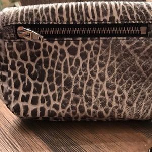 Alexander Wang pebbled wristlet